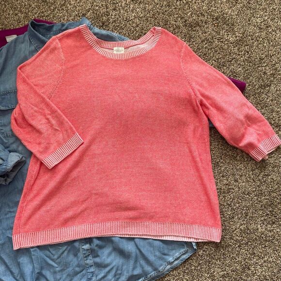 Chico’s size 3 (XL) spring tops shirts - Picture 9 of 13